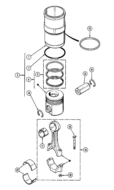 J924448 - Шайба толщ. 0,76мм гильзы ДВС Cummins TGT8/Mg.